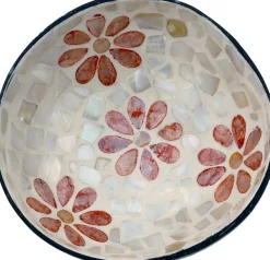Likes Shopping decoratieschaal Coconut Bowl roze 15 x 13 x 6 cm
