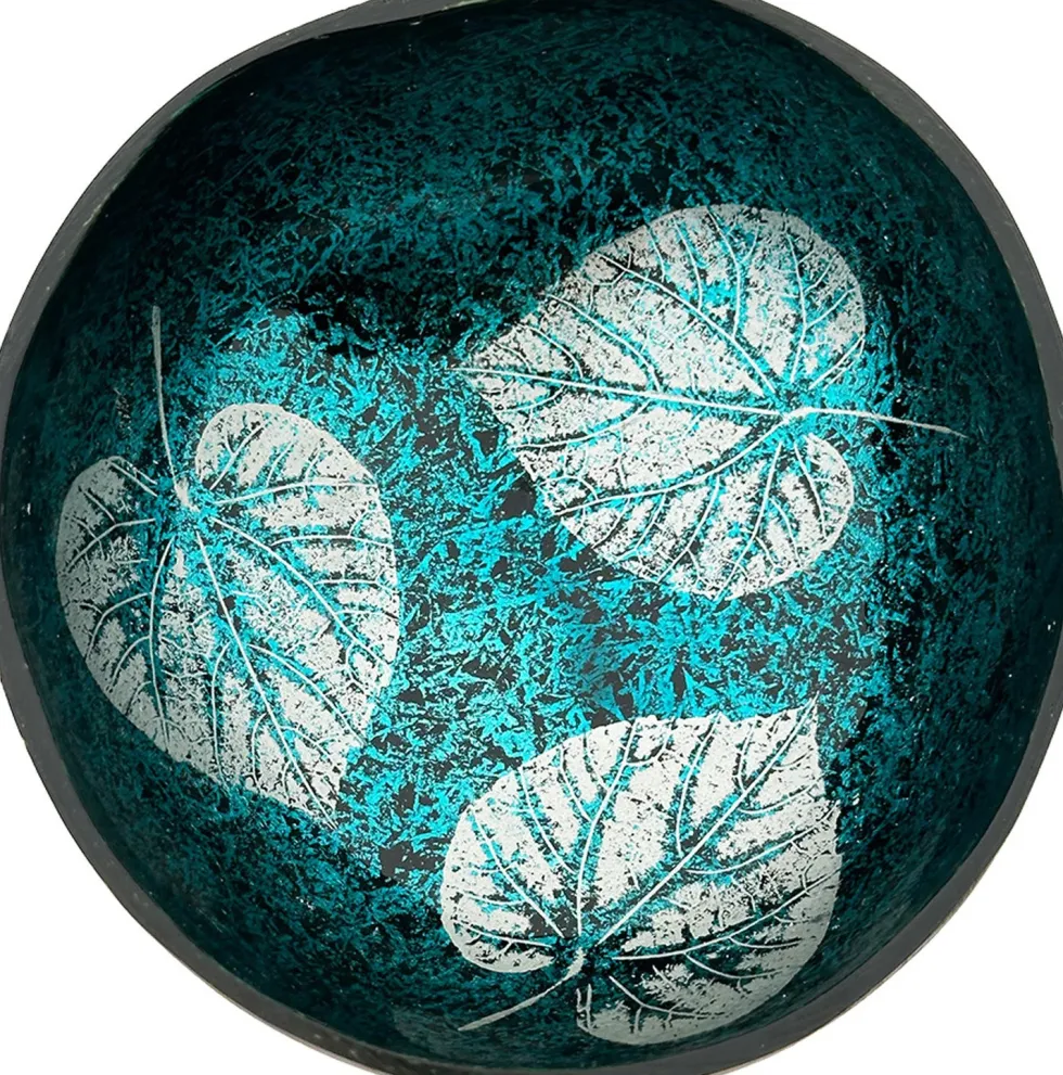 Likes Shopping decoratieschaal Coconut Bowl blauw 15 x 13 x 6 cm