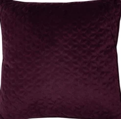 Linen & More sierkussen Ariana paars 45 x 45 cm