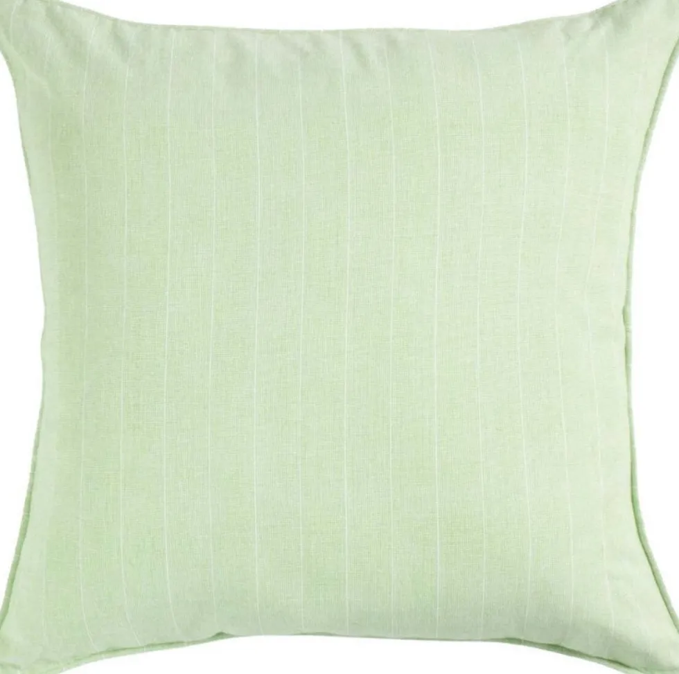 Linen & More sierkussen Azelea groen 45 x 45 cm