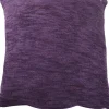 Linen & More sierkussen Coco Chenille paars 45 x 45 x 10 cm