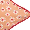 Linen & More sierkussen Daisy oranje 50 x 50 cm