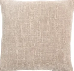 Linen & More sierkussen Empress beige 45 x 45 cm