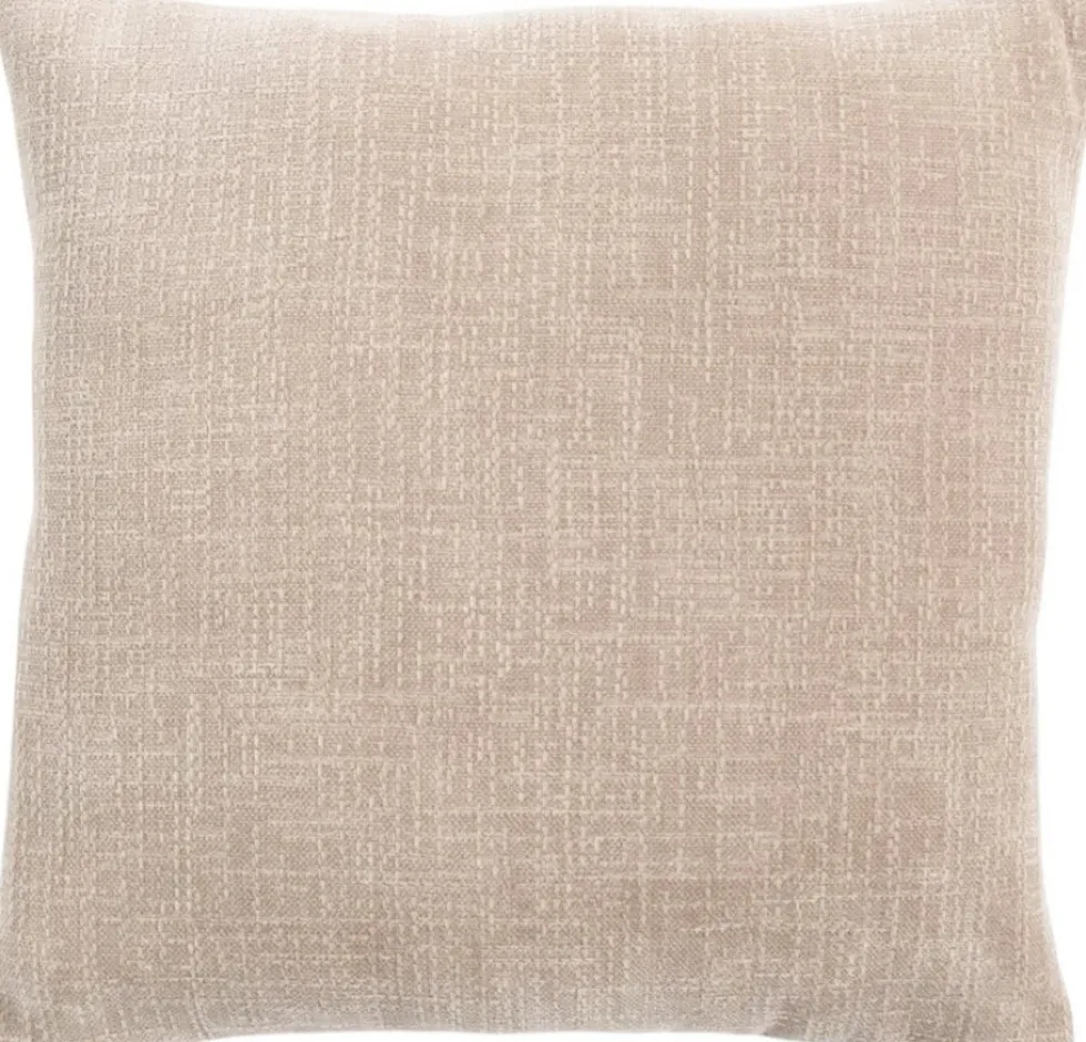 Linen & More sierkussen Empress beige 45 x 45 cm