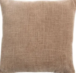 Linen & More sierkussen Empress taupe 45 x 45 cm