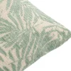 Linen & More sierkussen Jacquard groen / beige 45 x 45 cm