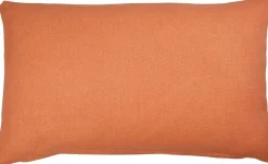 Linen & More sierkussen Lima oranje 30 x 50 cm