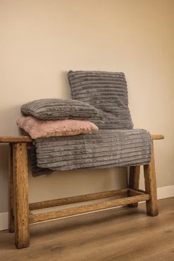 Linen & More sierkussen Portland roze 45 x 45 cm
