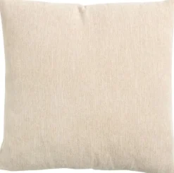 Linen & More sierkussen Queen beige 45 x 45 cm