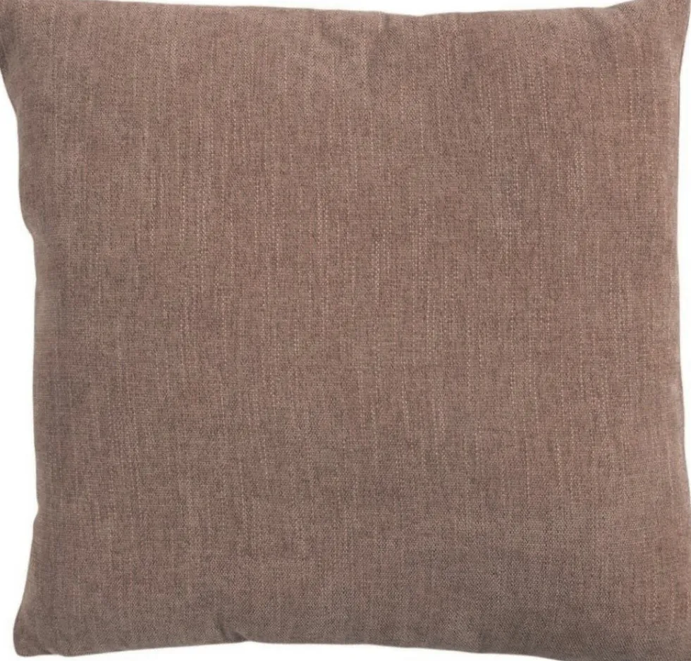 Linen & More sierkussen Queen taupe 45 x 45 cm