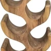 Livingfurn wijnrek Suar naturel 18 x 25 x 102 cm