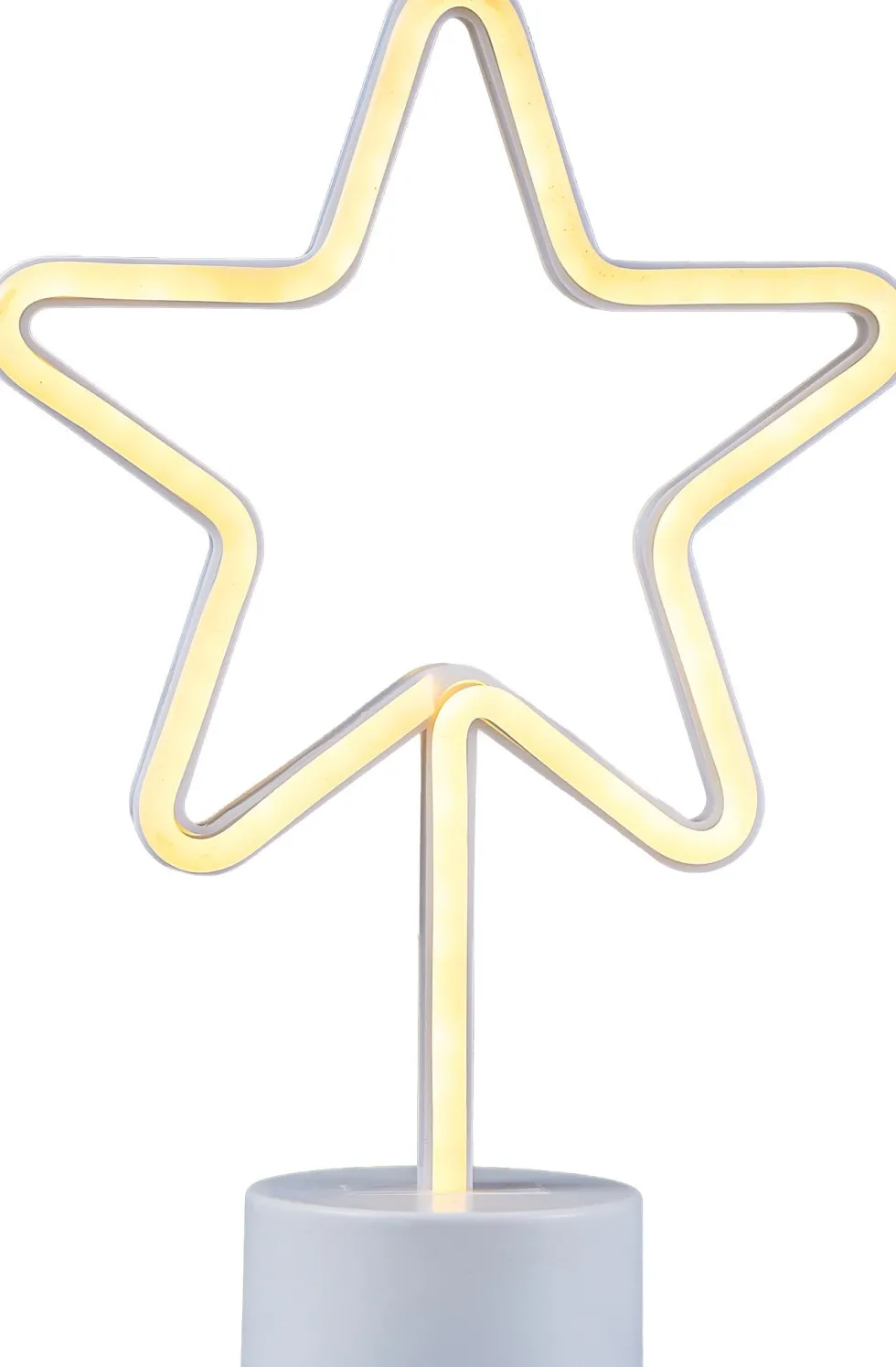 Luca Lighting tafellamp ster geel 20 x 8,5 x 29,5 cm