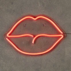 Luca Lighting wandlamp Chuck neon rood 40 x 28 x 5 cm