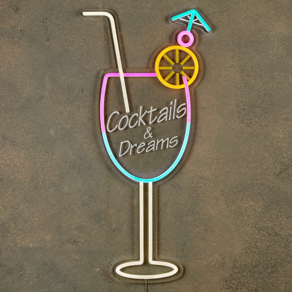 Luca Lighting wandlamp Cocktail multi 28 x 59,5 x 1,2 cm