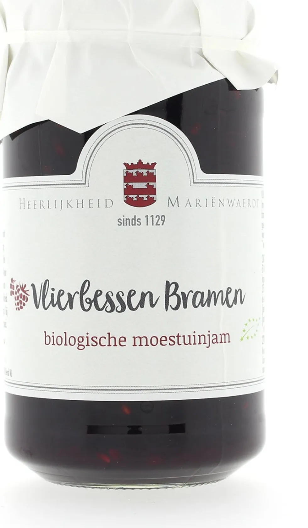 Mariënwaerdt bio moestuinjam vlierbessen bramen 270 g