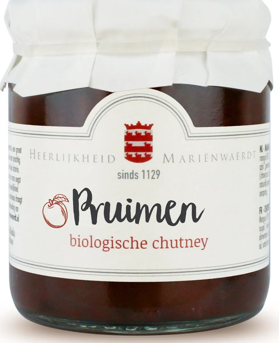 Mariënwaerdt bio pruimen chutney 260 g