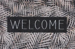 MD Entree droogloopmat Ambiance Leaves Welcome beige 75 x 50 cm