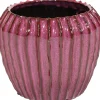 Mega Collections bloempot Ide paars D 19 H 16 cm