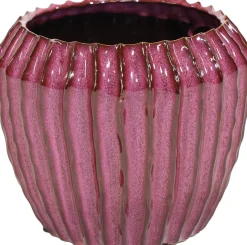 Mega Collections bloempot Ide paars D 14 H 12 cm