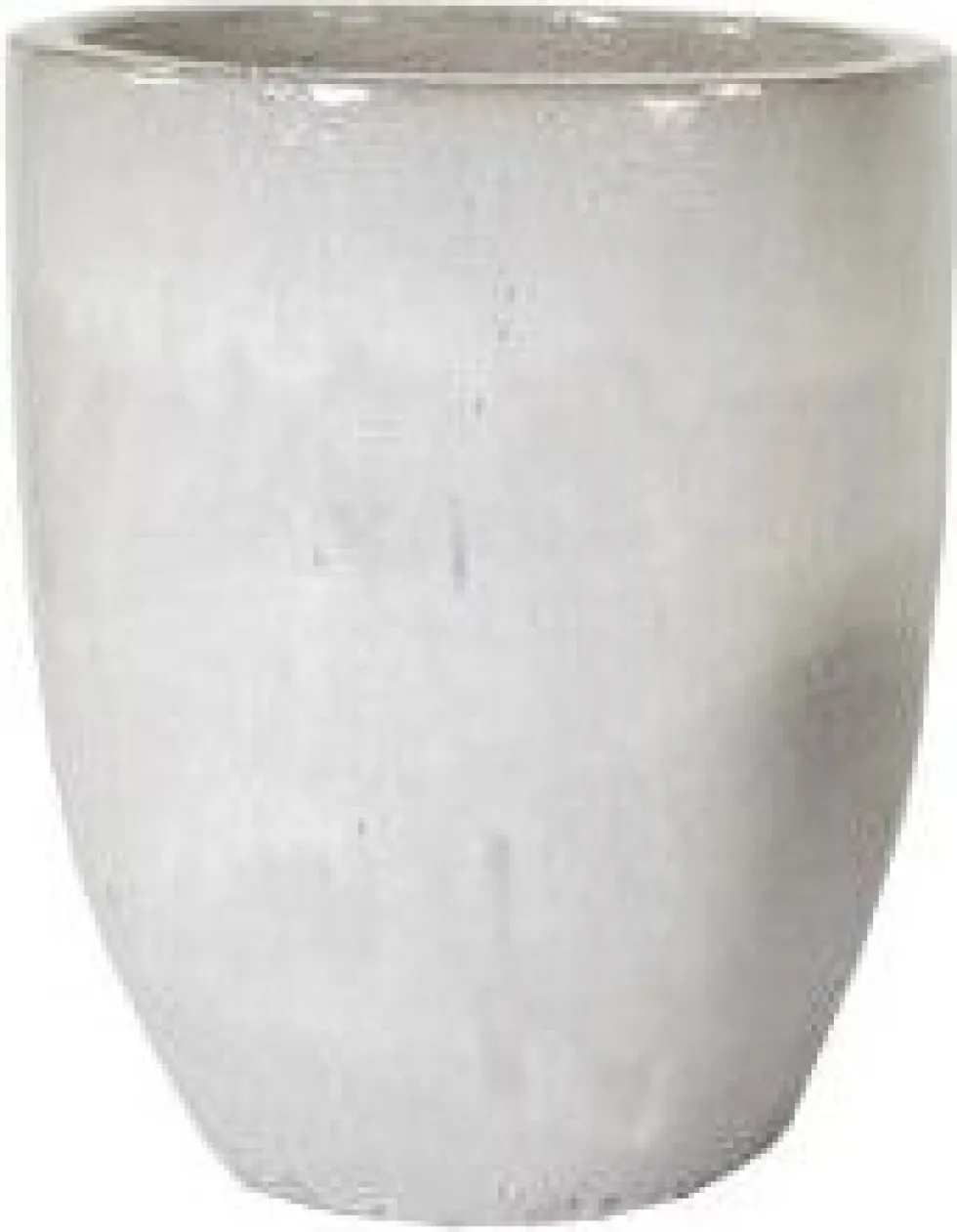 Mega Collections bloempot Marian wit D 45 H 54 cm