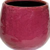 Mega Collections bloempot Suburb donkerroze D 17 H 15 cm