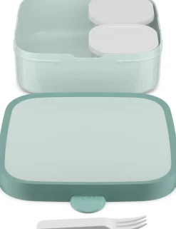 Mepal Bento broodtrommel Campus groen 18,4 x 18,2 x 6,5 cm