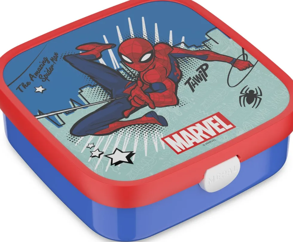 Mepal Bento broodtrommel Campus Spiderman 18,4 x 18,2 x 6,5 cm