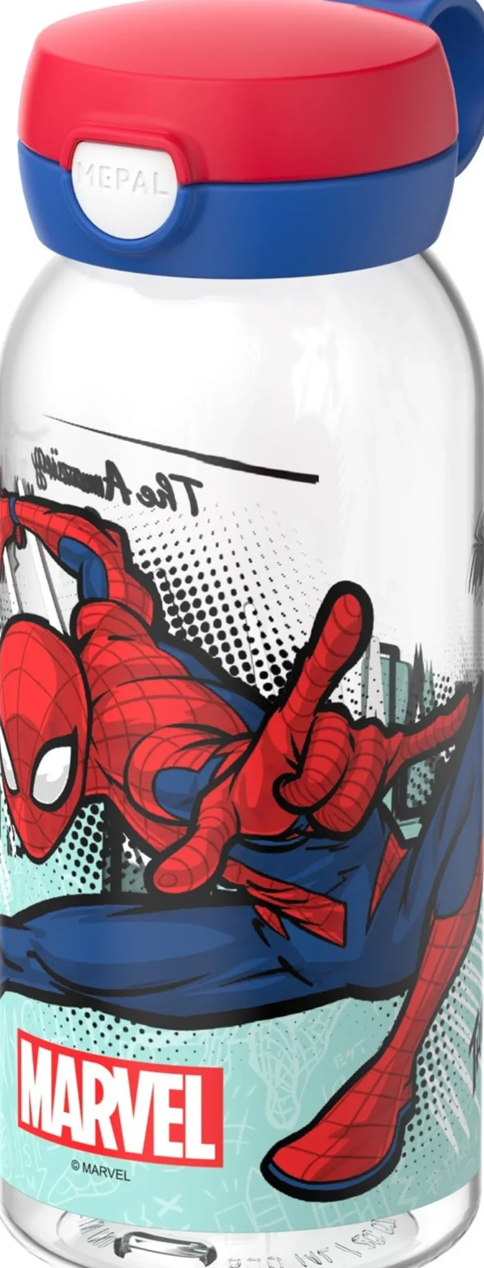 Mepal drinkfles met flipdop Campus Spiderman 600 ml