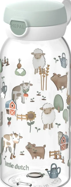 Mepal drinkfles met flipdop Campus Little Farm 600 ml