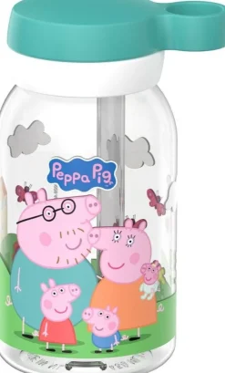 Mepal drinkfles met rietje Campus Peppa Pig 450 ml