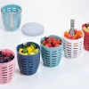 Mepal fruitpot Ellipse rood D 12,7 H 10,7 cm