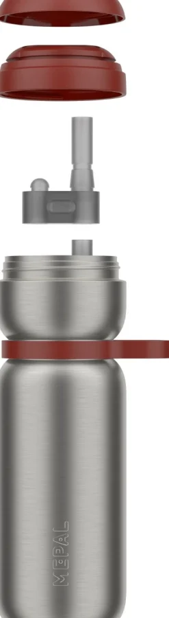 Mepal isoleerfles Twist rood 600 ml