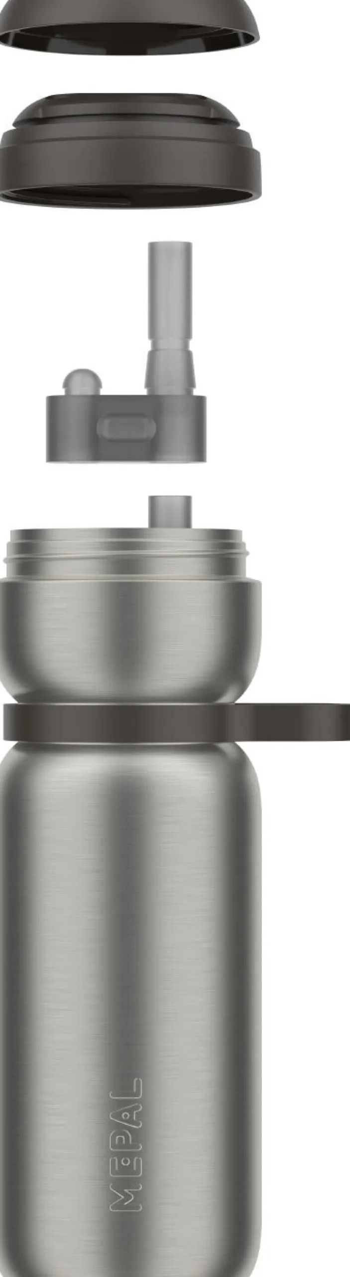 Mepal isoleerfles Twist zwart 600 ml
