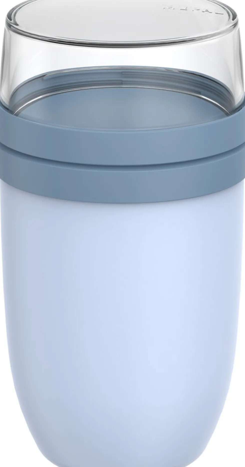 Mepal lunchpot Ellipse 2-delig blauw D 10,7 H 20 cm