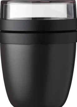 Mepal lunchpot Ellipse zwart D 9,1 H 12,8 cm