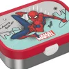 Mepal rvs broodtrommel Campus Spiderman 17,8 x 13,2 x 6,1 cm