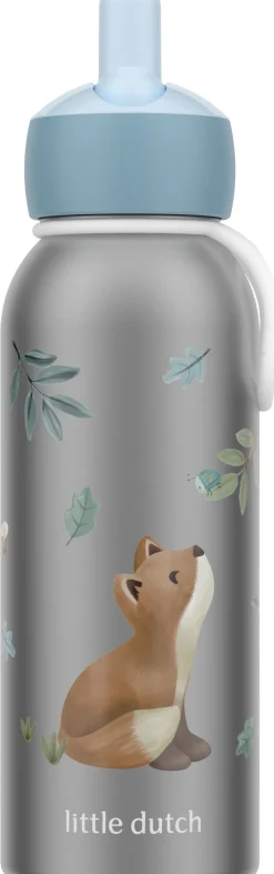 Mepal thermosfles flip-up Campus Forest Friends blauw 350 ml