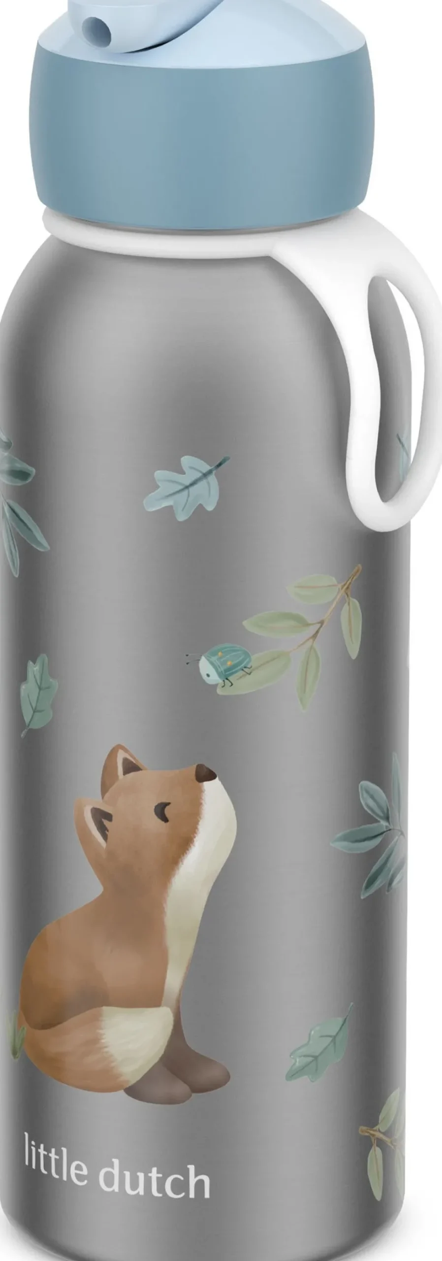 Mepal thermosfles flip-up Campus Forest Friends blauw 350 ml