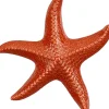 Mica Decorations beeld Marina zeester rood 18 x 16 x 3,5 cm