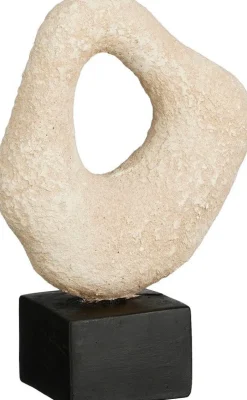 Mica Decorations beeld op voet wit 15 x 7 x 21 cm