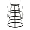 Mica Decorations beker houder zwart D 34 H 50 cm