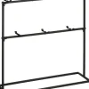 Mica Decorations bekerrek zwart 40,5 x 13 x 41 cm