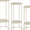 Mica Decorations bijzettafel Eline crème D 27 H 60 cm