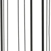 Mica Decorations bijzettafel Beth zwart D 25 H 60 cm