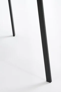 Mica Decorations bijzettafel Seatle zwart D 38 H 58 cm