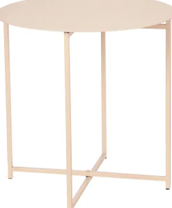 Mica Decorations bijzettafel Mikki roze D 40 H 40 cm