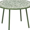Mica Decorations bijzettafel Bologna groen D 58 H 38 cm