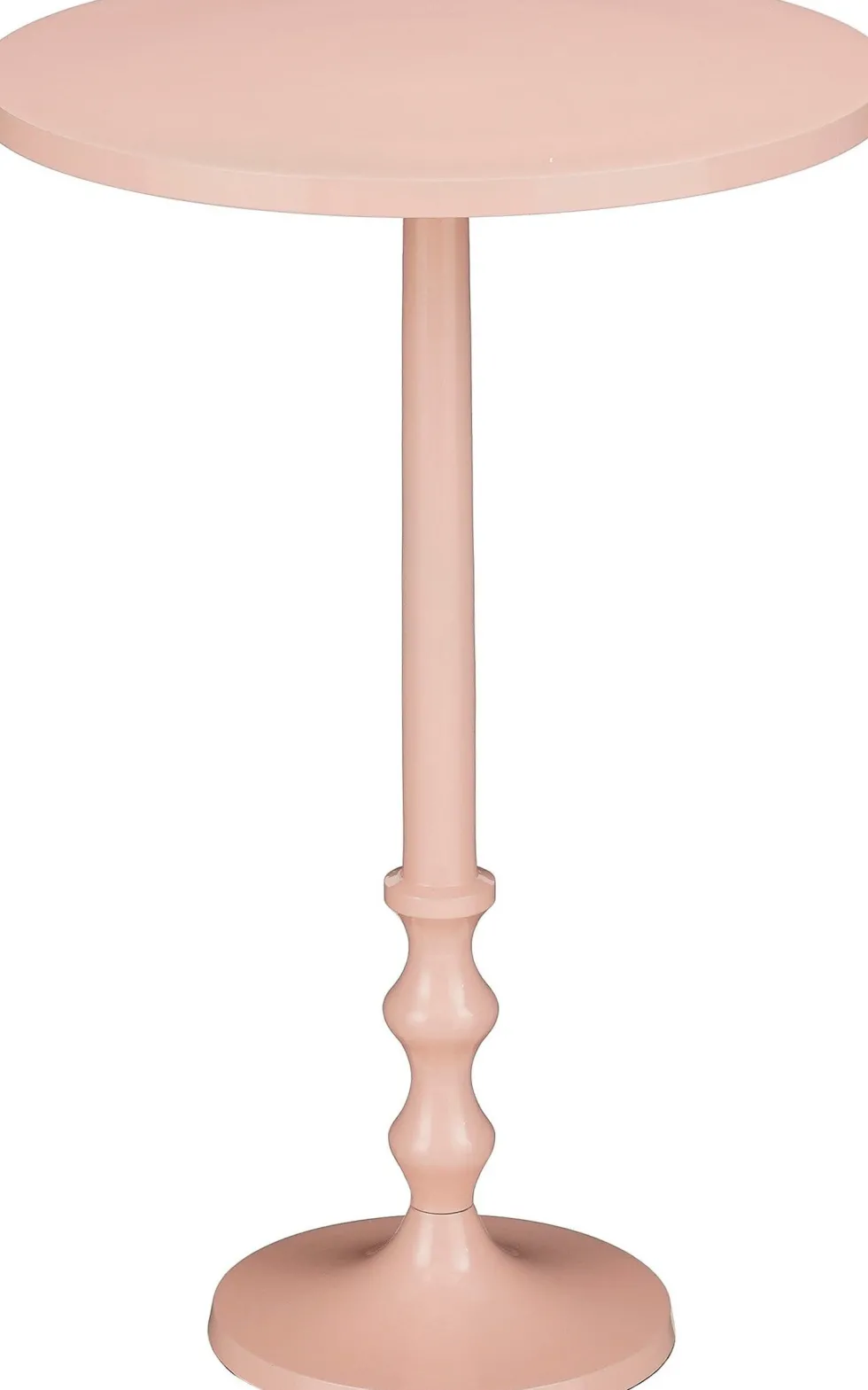 Mica Decorations bijzettafel Yuki roze D 35 H 52,5 cm