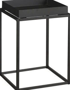 Mica Decorations bijzettafel Nero zwart D 30 H 32,5 cm