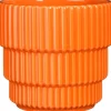 Mica Decorations bloempot Cella oranje D 14 H 13 cm